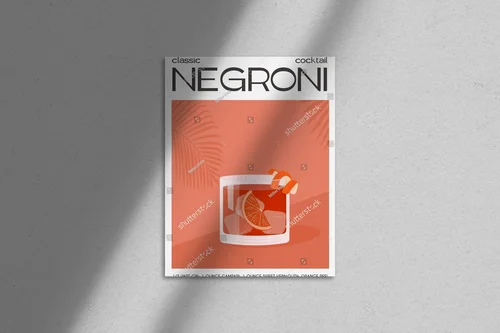Elegancka kompozycja Negroni w letniej odsłonie