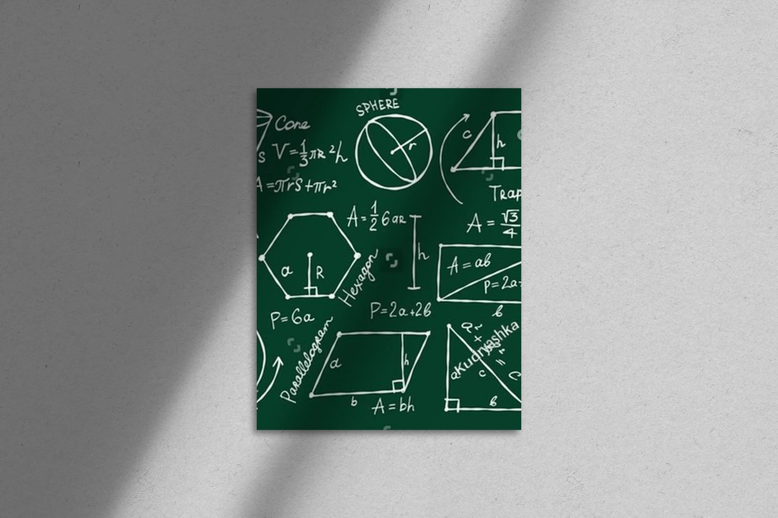 Zainspiruj się geometryczną magią w zieleni