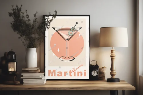 Klasyczny koktajl w retro stylu dla koneserów