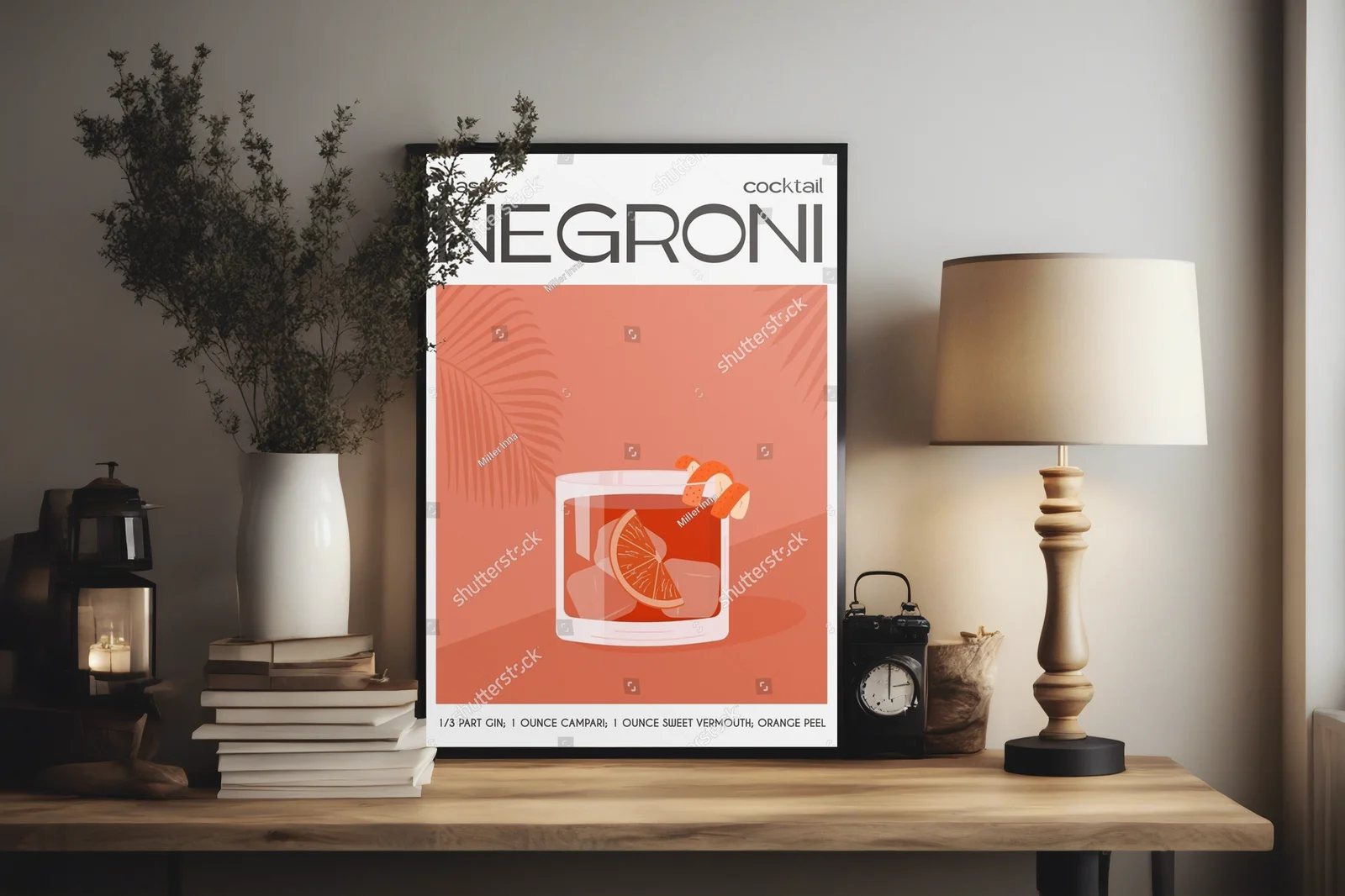 Elegancka kompozycja Negroni w letniej odsłonie