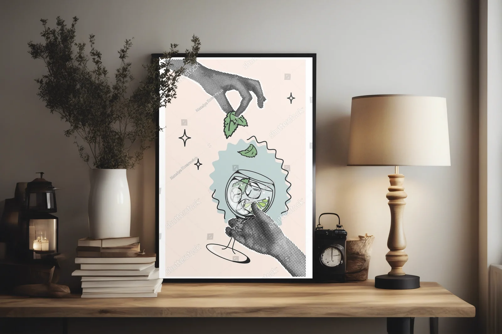 Retro w klimacie pop art z nutą koktajlowego szaleństwa