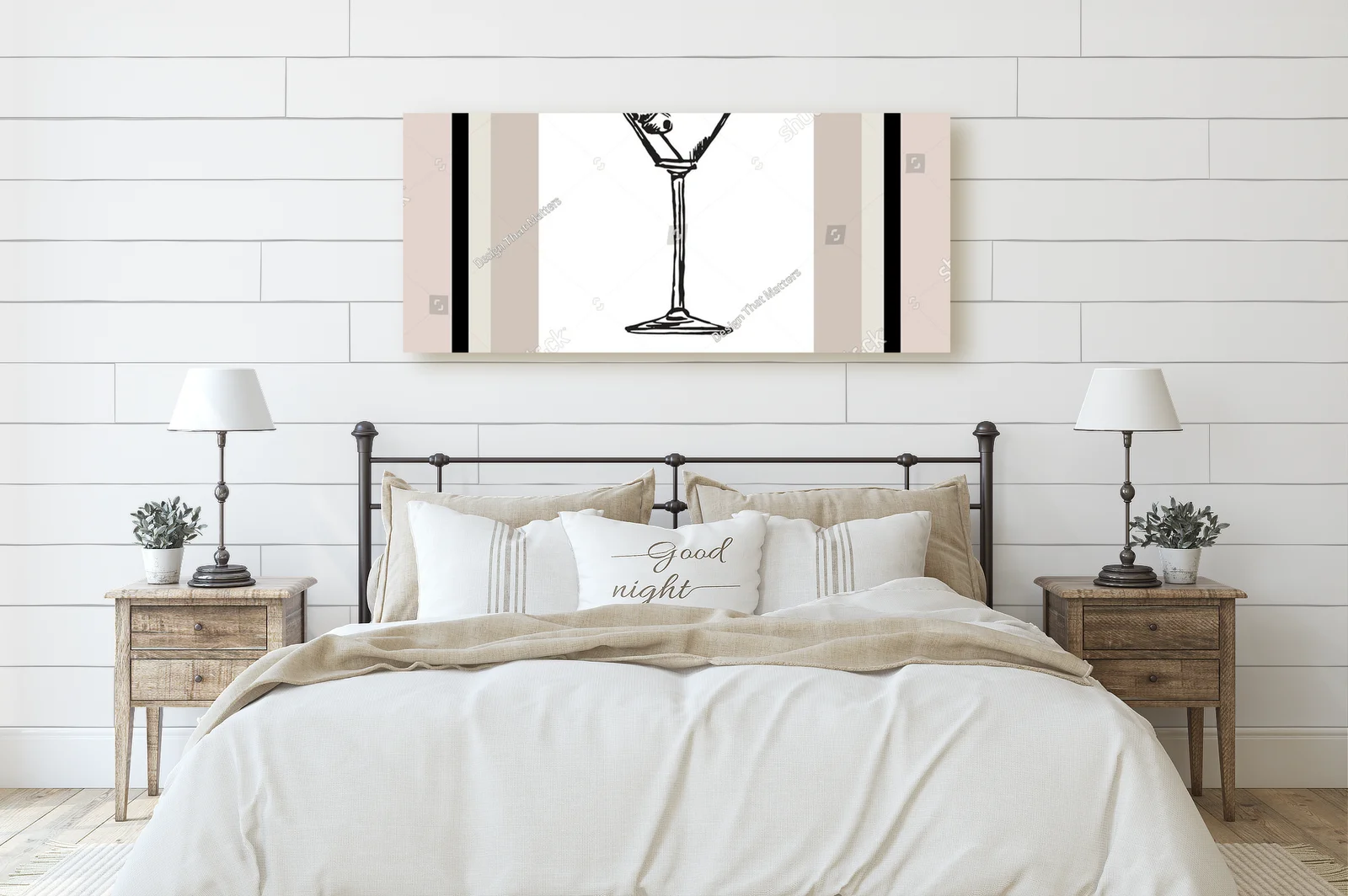 Elegancka ilustracja koktajli w pastelowych tonacjach