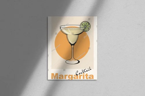 Koktajl Margarita w retro stylu