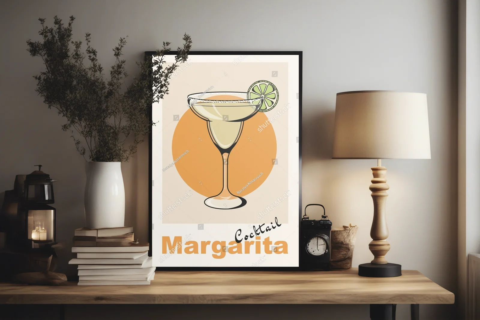 Koktajl Margarita w retro stylu