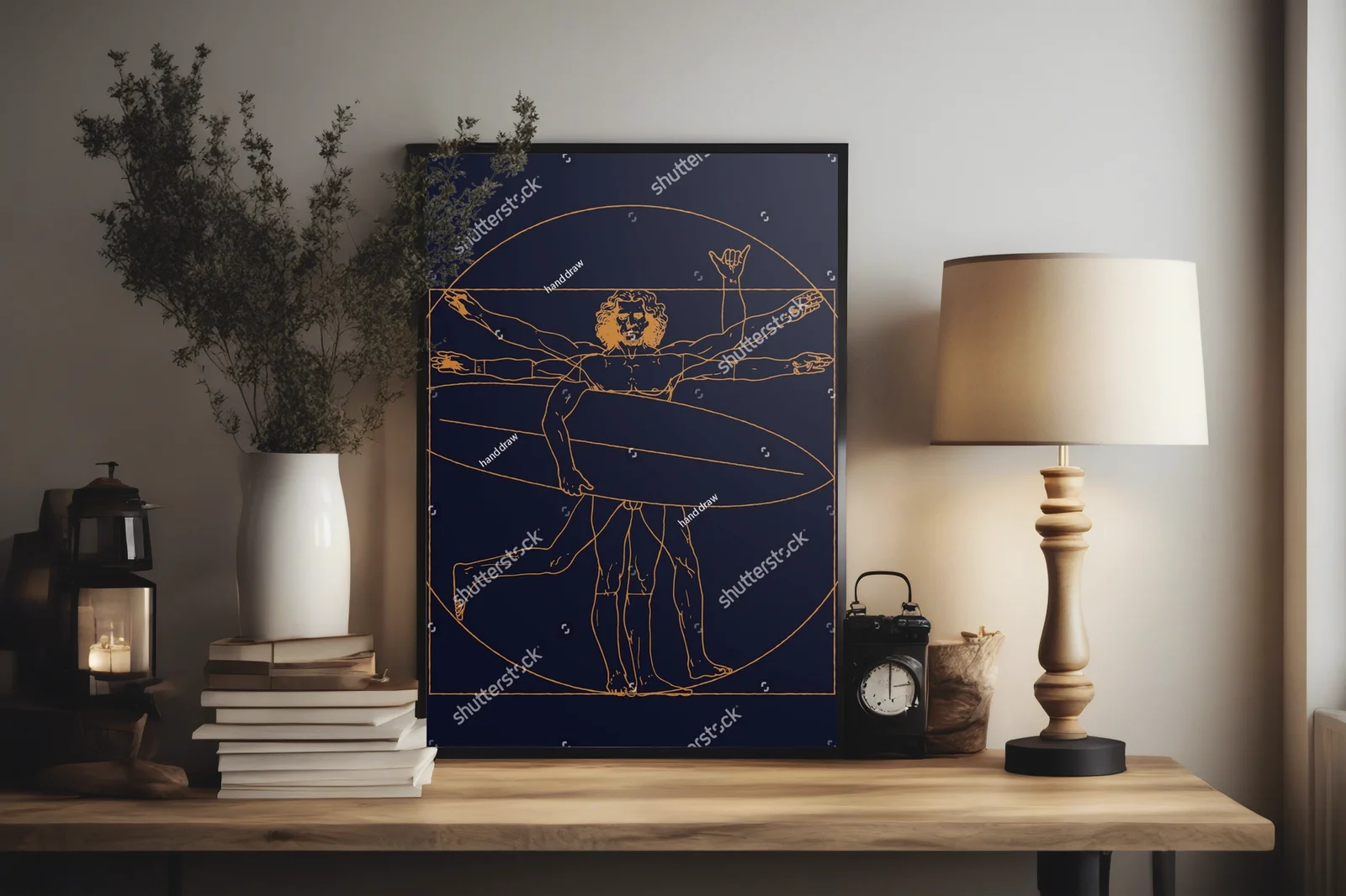 Da Vinci i surfer: harmonijne połączenie epok