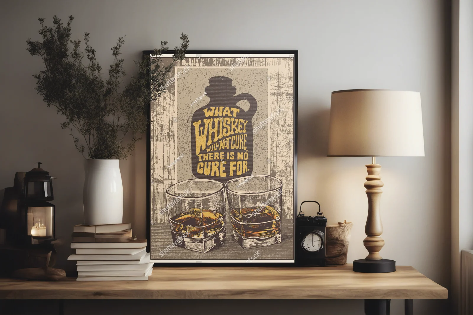 Motyw retro z whiskey: Każda chwila ma znaczenie