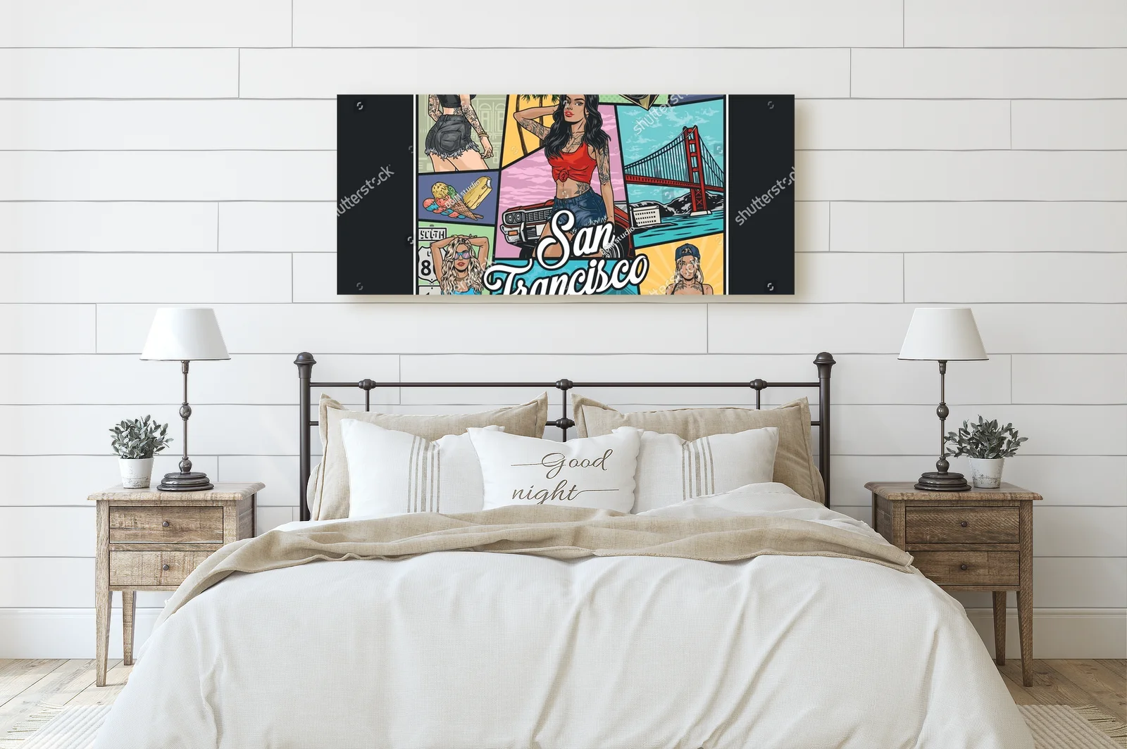 Kolorowa podróż do San Francisco w artystycznym stylu