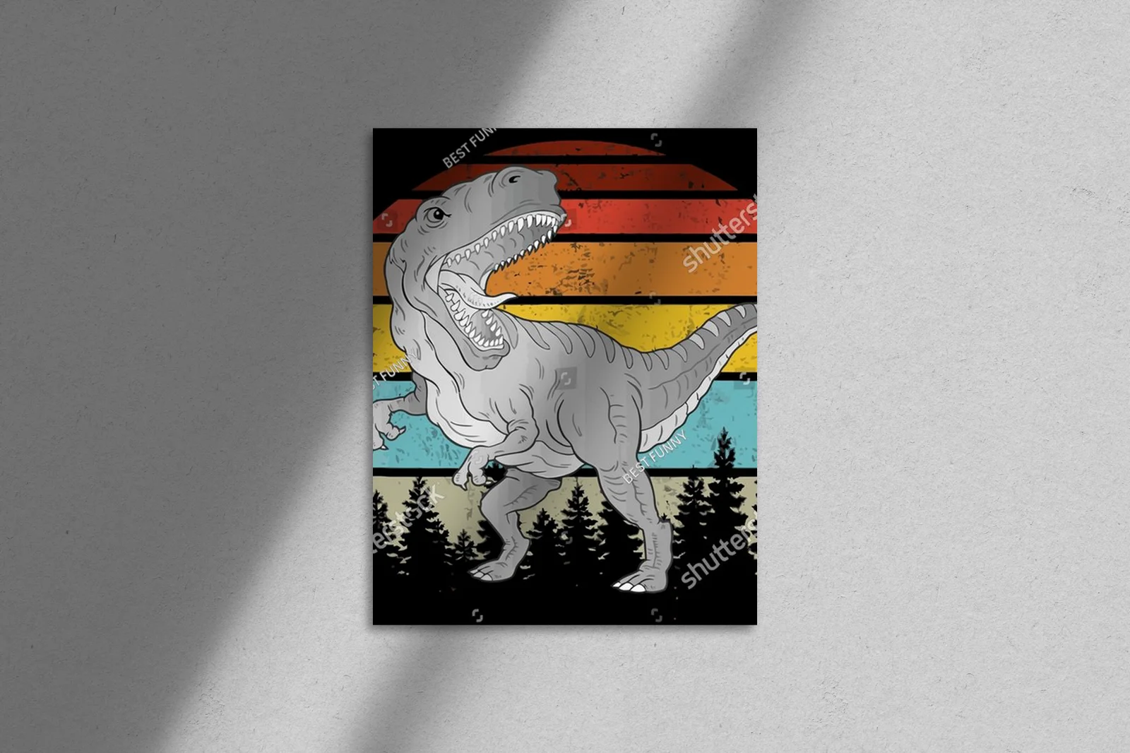 Rodzinna zabawa z dinozaurami w czerni