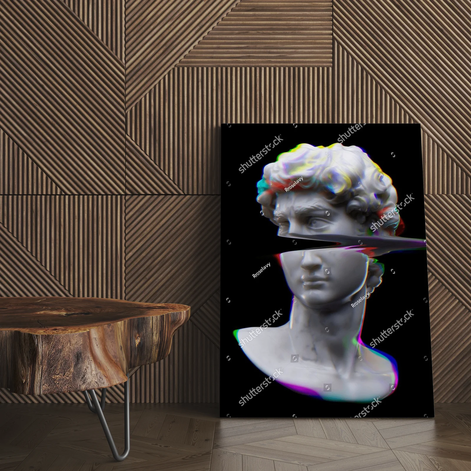 Corrupted Elegance: Abstrakcyjna Sztuka w Ciemności