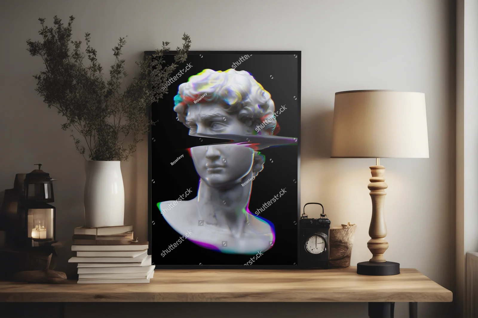 Corrupted Elegance: Abstrakcyjna Sztuka w Ciemności