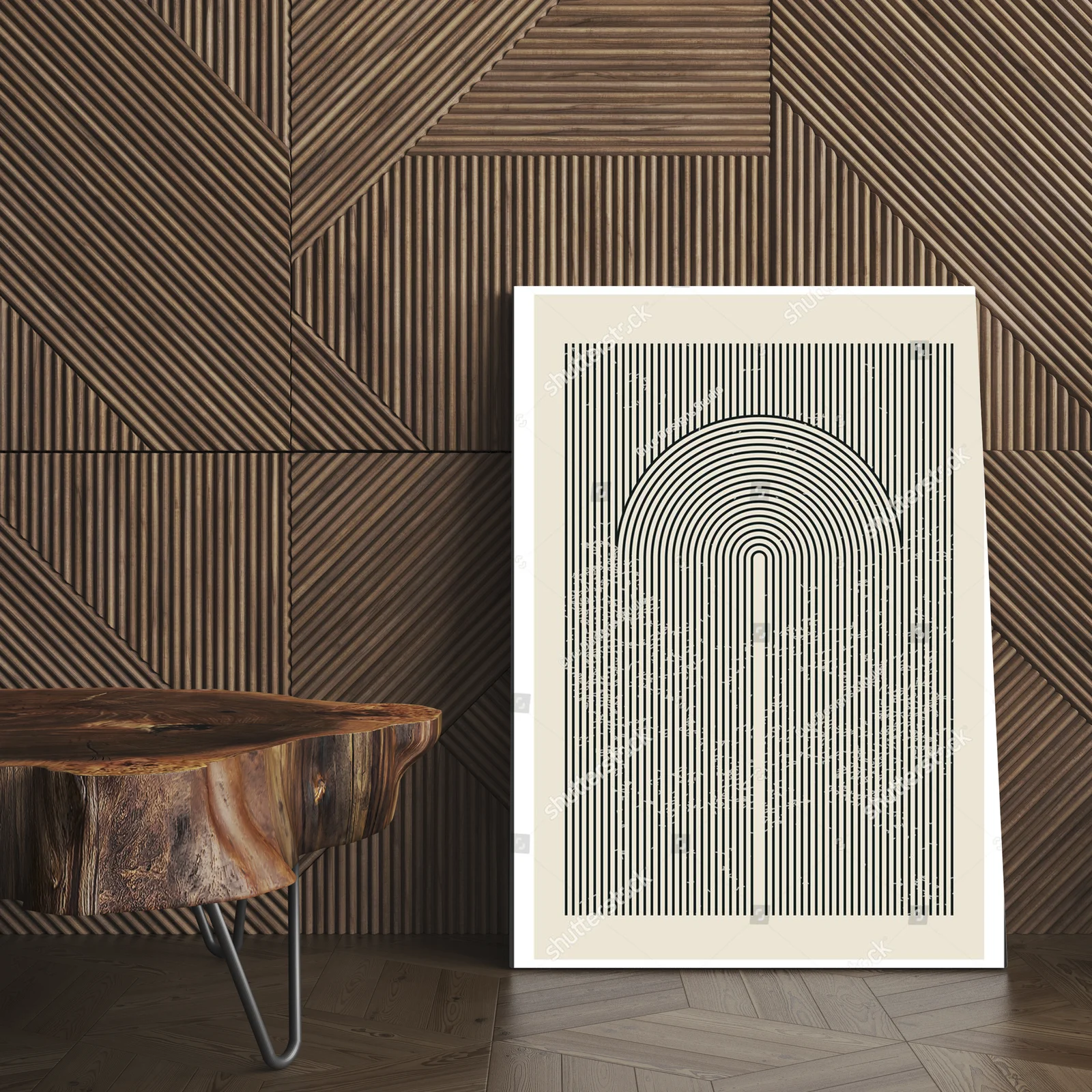 Geometria w pastelowych odcieniach 20. wieku