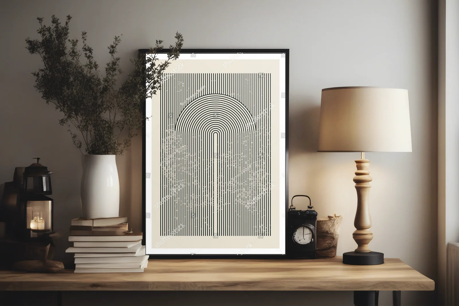 Geometria w pastelowych odcieniach 20. wieku