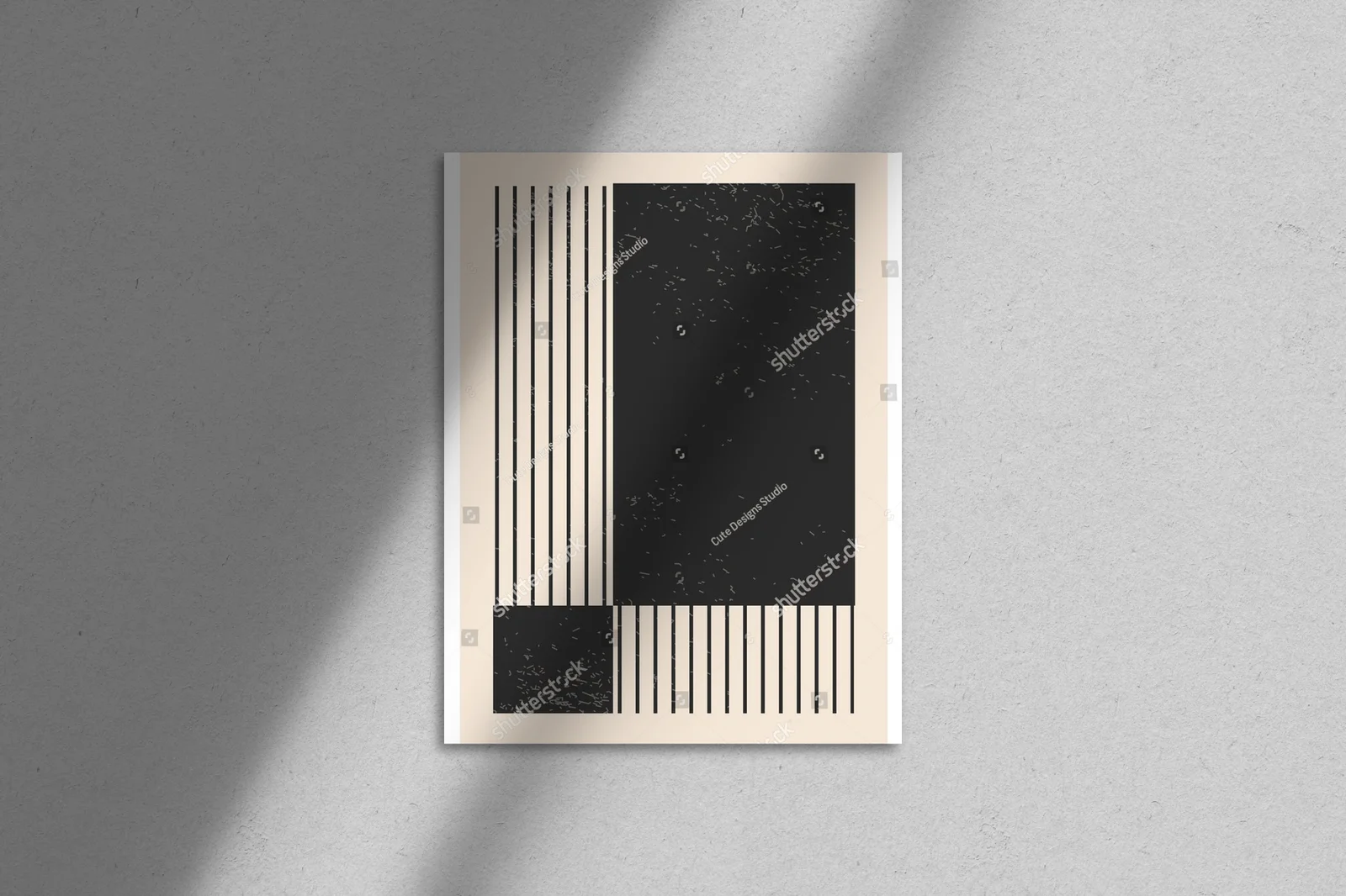 Szlachetny geometryczny projekt w hipsterskim stylu