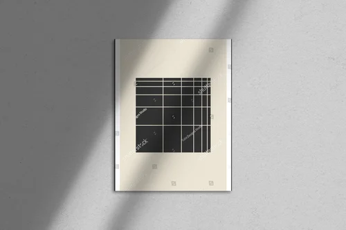Geometryczna harmonia w odcieniach beżu