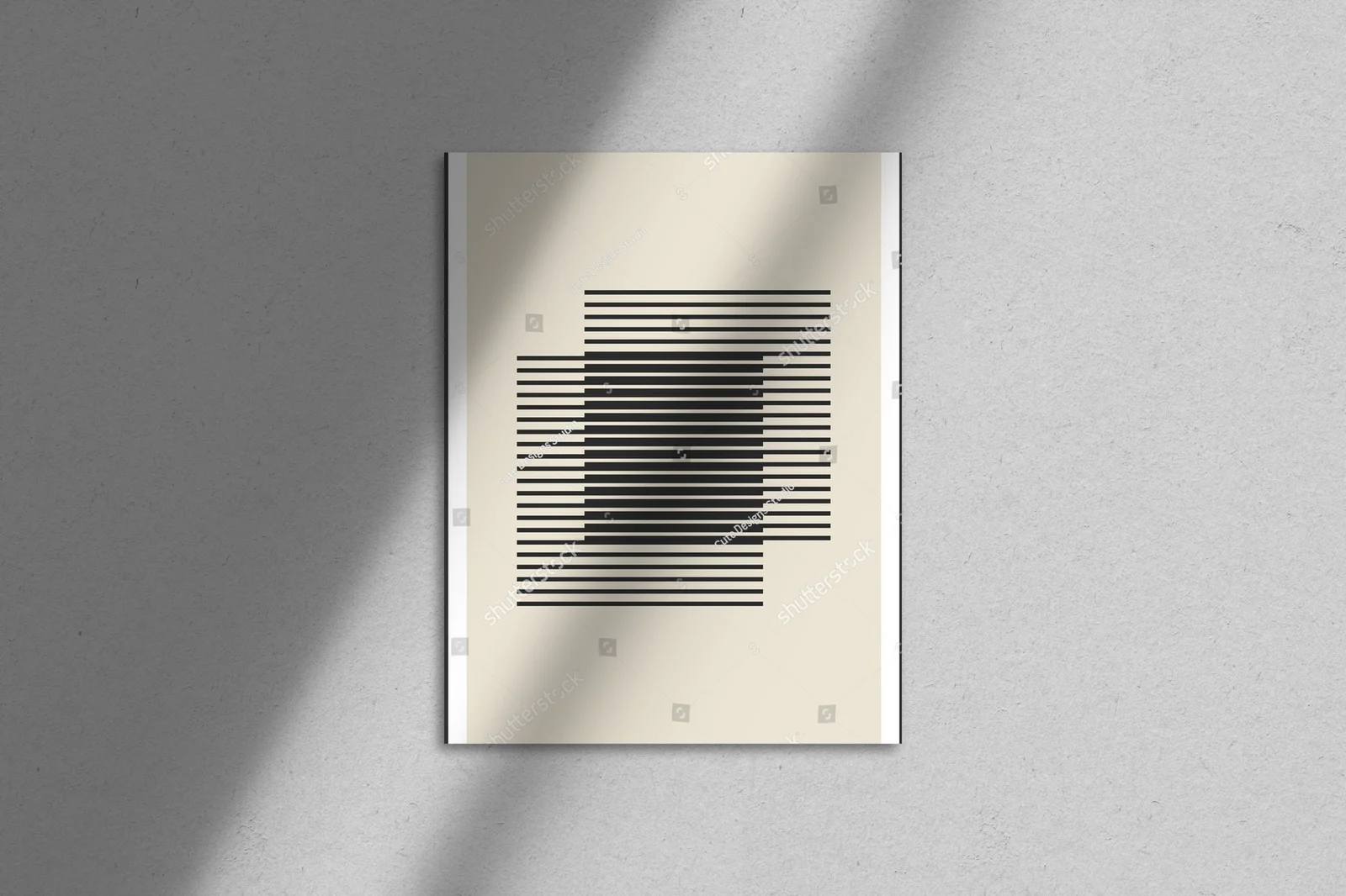 Geometryczne kształty w minimalistycznych odcieniach
