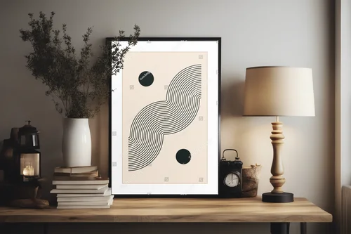 Hipsterska geometria w pastelowych odcieniach