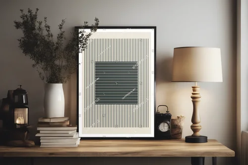 Geometria minimalizmu w eleganckich tonacjach