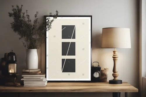 Geometryczne inspiracje w neutralnych odcieniach