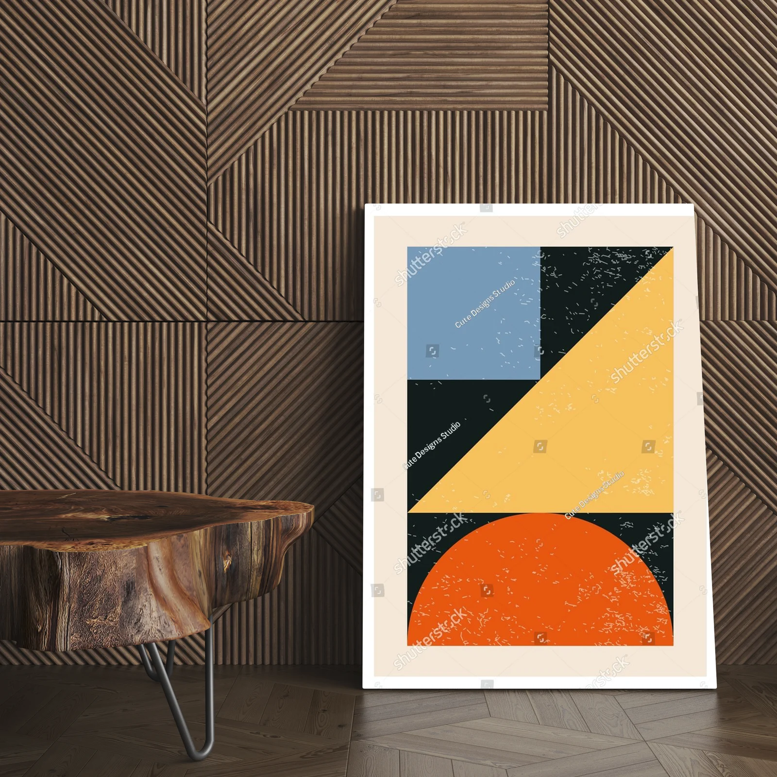 Geometryczne piękno w pastelowych odcieniach
