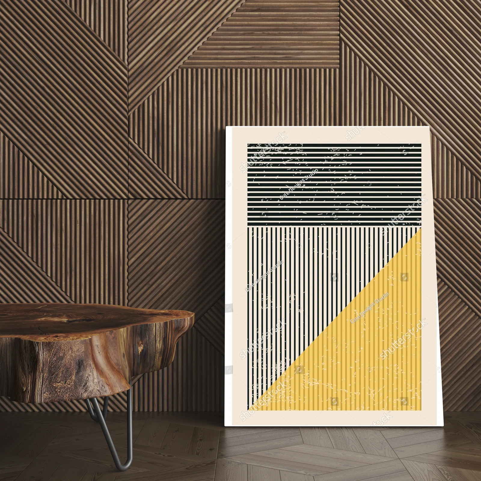 Nowoczesne geometrie w eleganckiej pastelowej tonacji