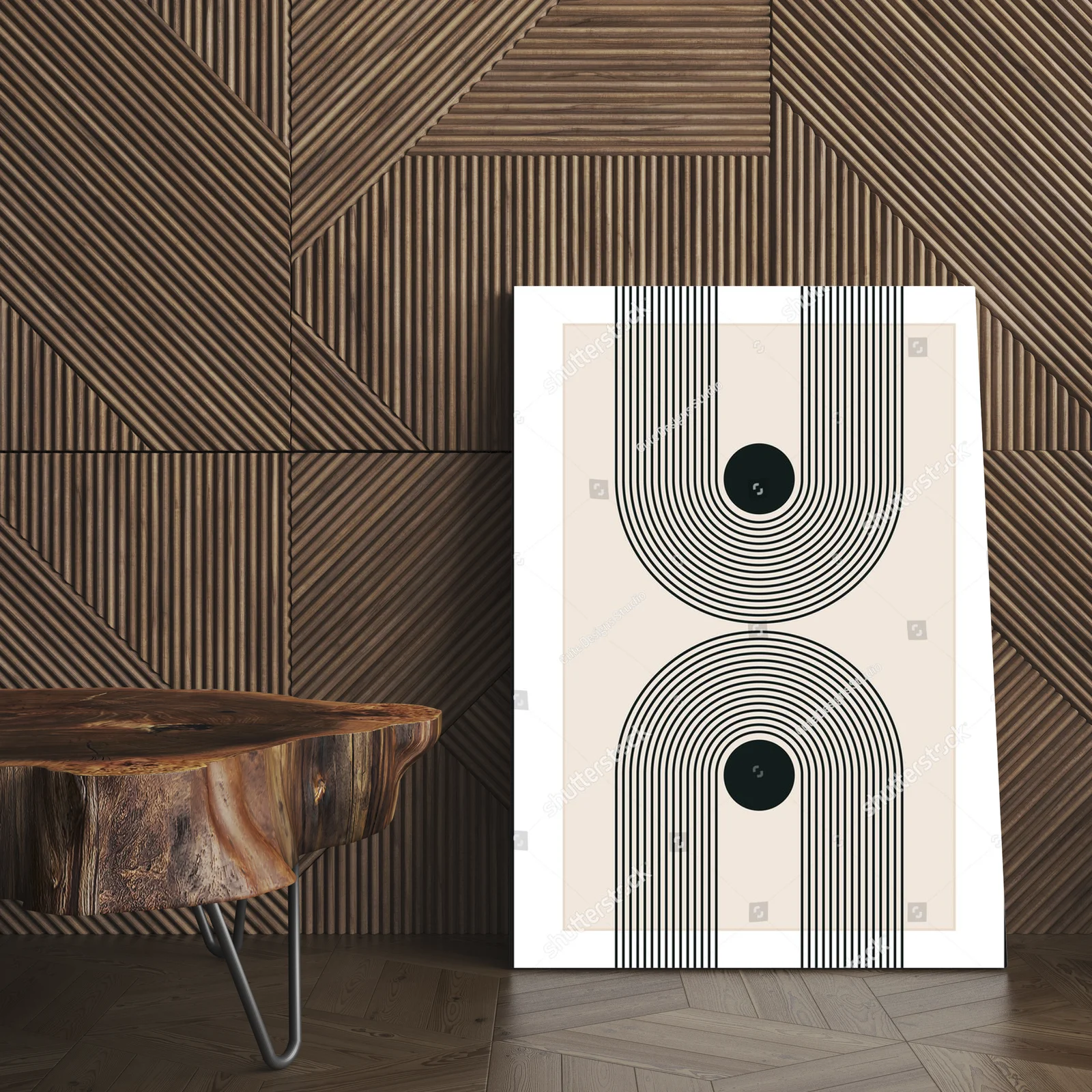 Geometria i elegancja w pastelowych odcieniach