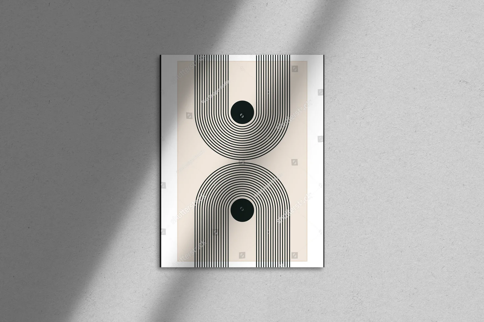 Geometria i elegancja w pastelowych odcieniach