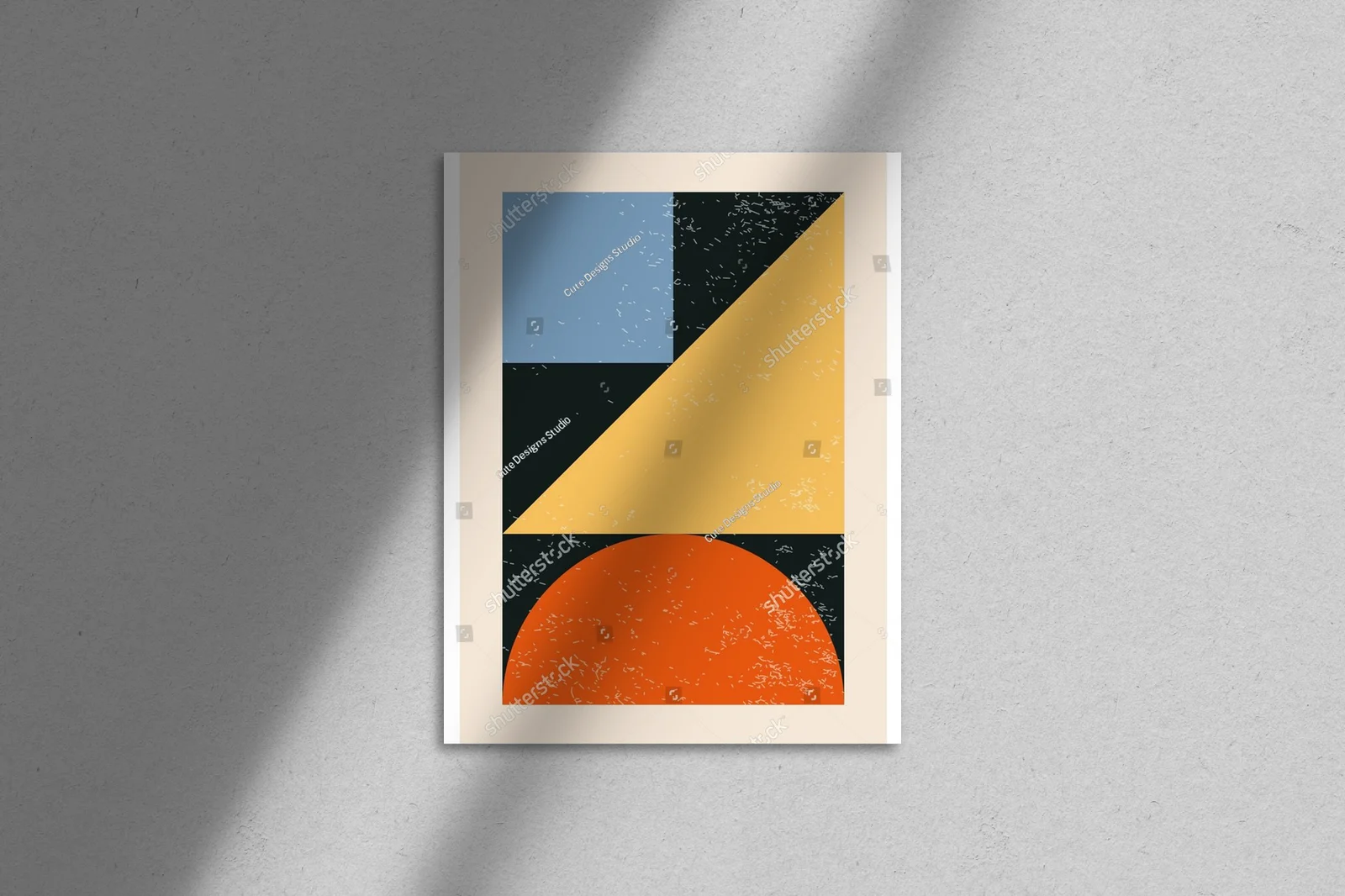 Geometryczne piękno w pastelowych odcieniach