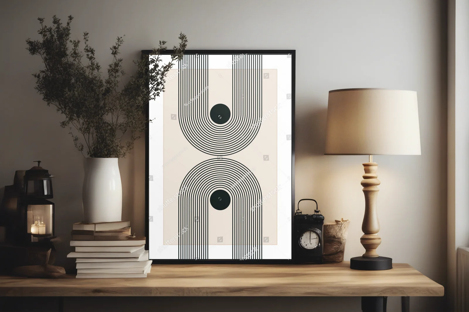 Geometria i elegancja w pastelowych odcieniach