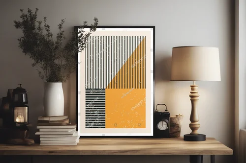Geometryczne kompozycje w subtelnych odcieniach