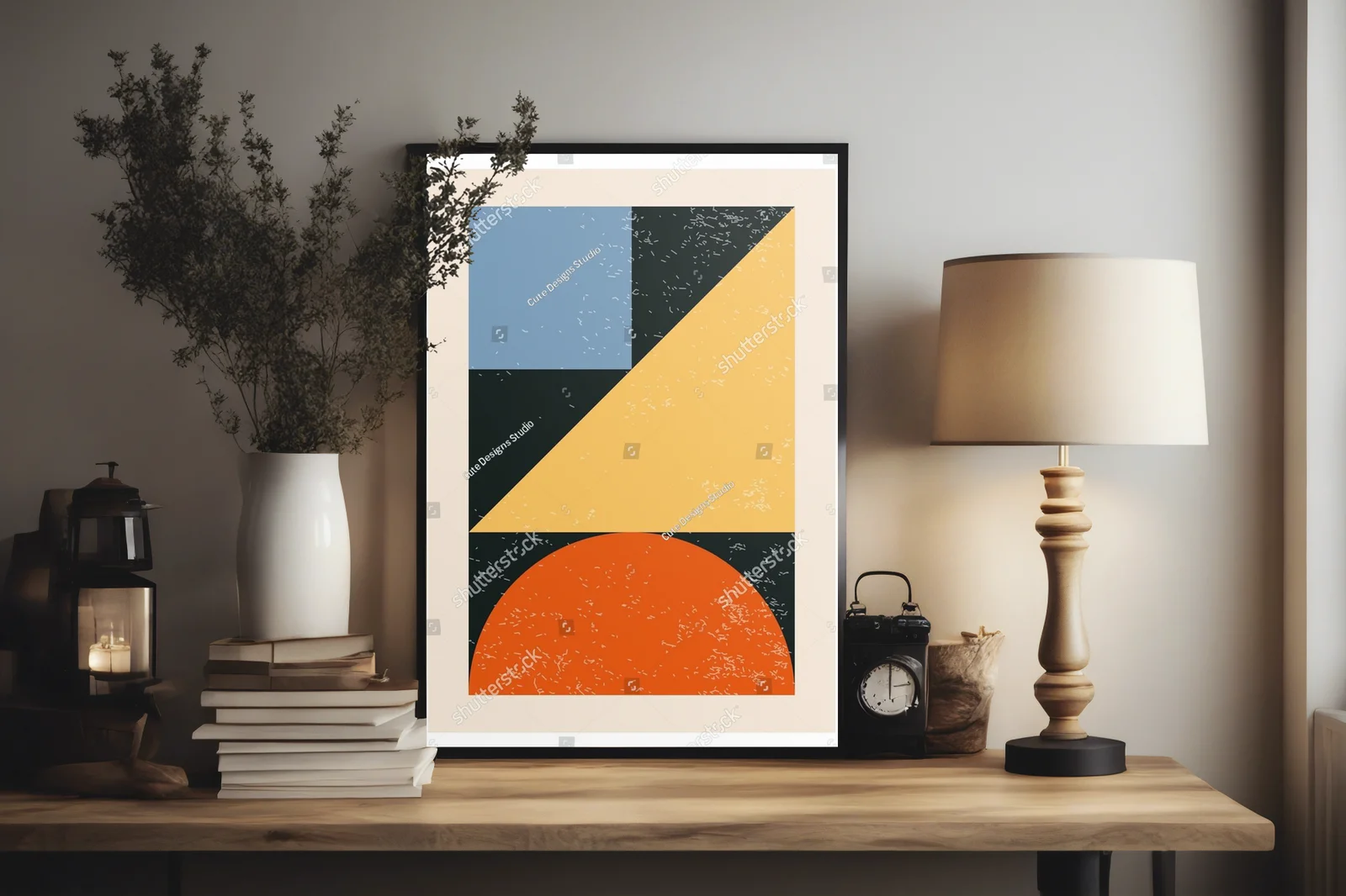 Geometryczne piękno w pastelowych odcieniach