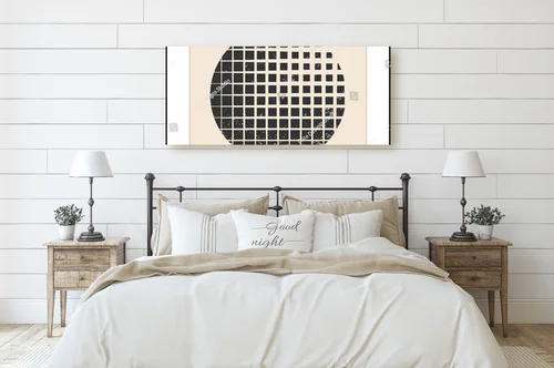 Geometryczne harmonię w pastelowych barwach