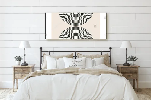 Geometria i elegancja w pastelowych odcieniach