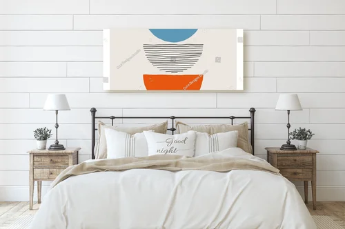 Geometryczne motywy w pastelowej palecie lat 20-tych
