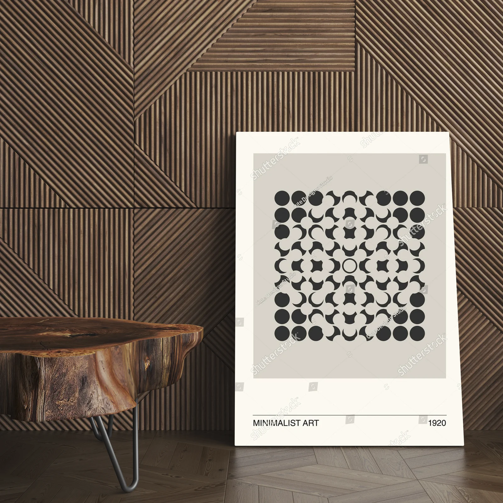 Geometryczna elegancja lat 20. w ponadczasowych barwach