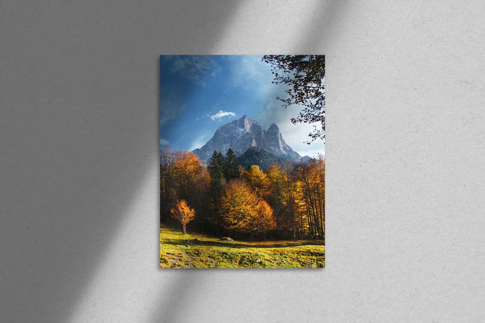 Autumnal pejzaż z leśnymi inspiracjami
