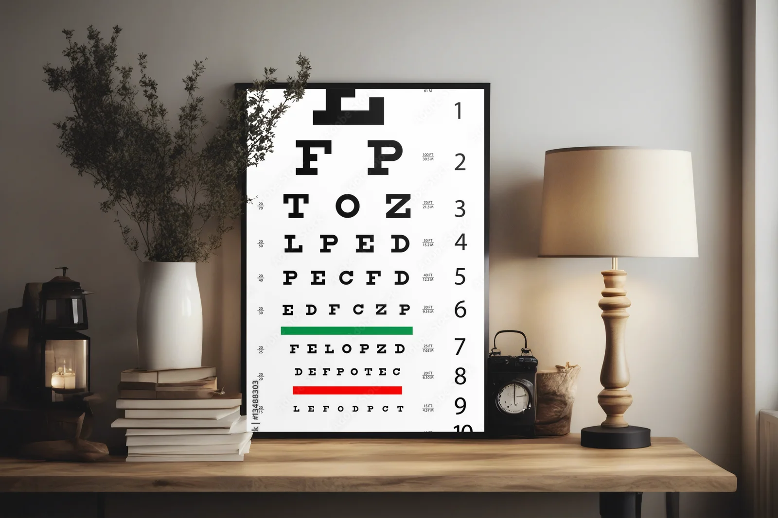 Elegancka tablica diagnostyczna w minimalistycznym stylu