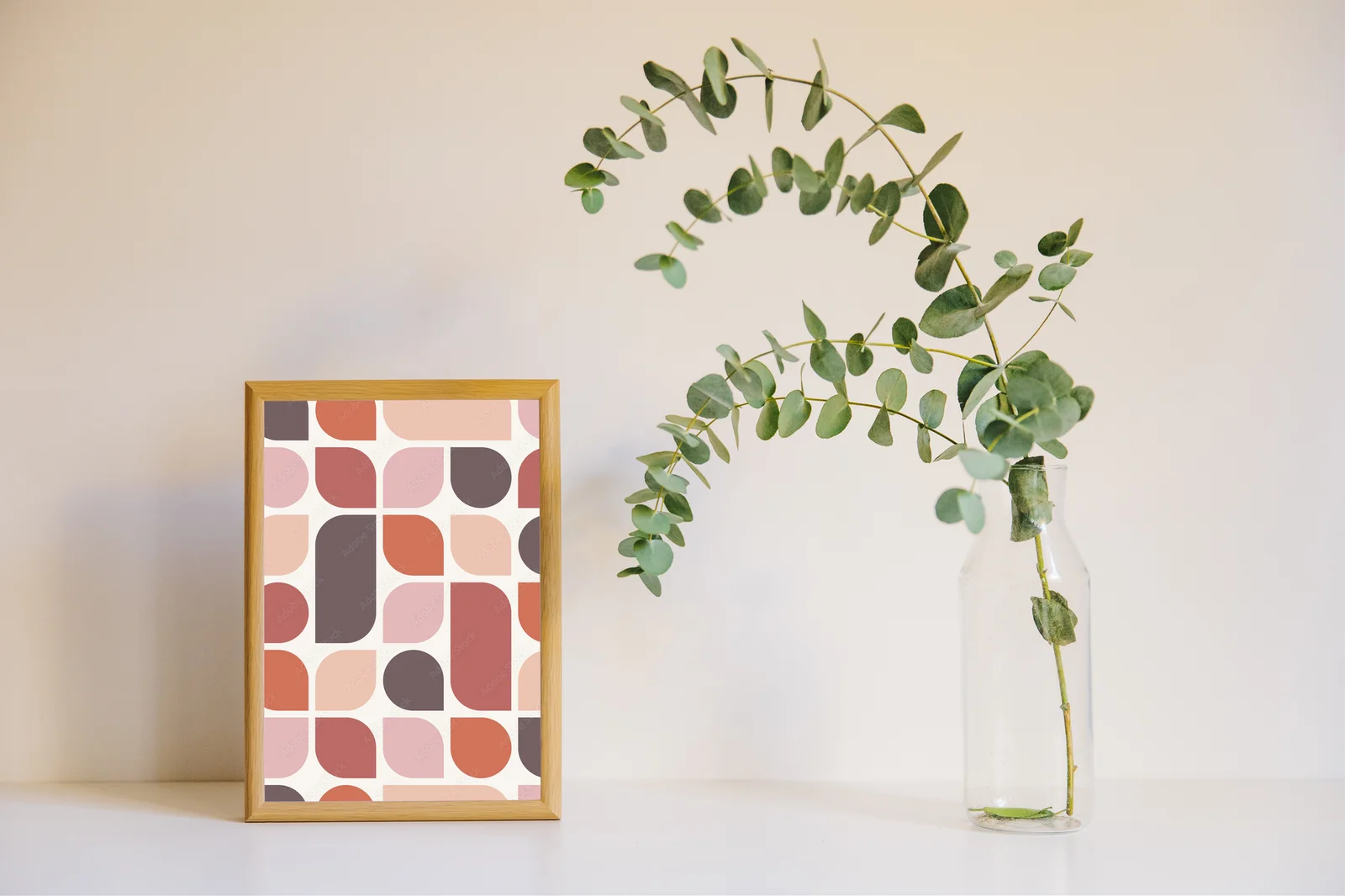 Abstrakcyjne boho w geometrycznym stylu