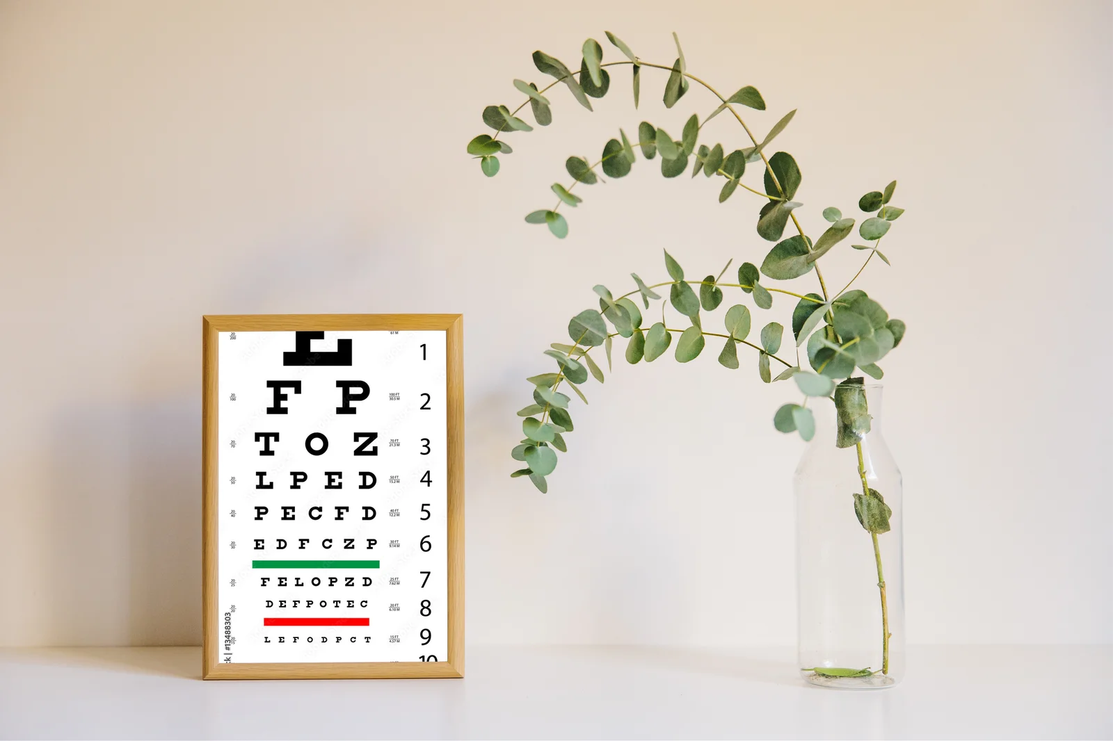 Elegancka tablica diagnostyczna w minimalistycznym stylu