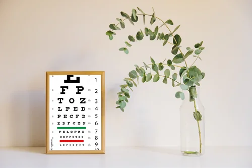Elegancka tablica diagnostyczna w minimalistycznym stylu