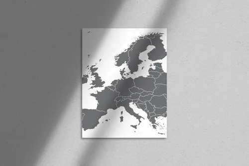 Monochromatyczna harmonia kształtów i faktur