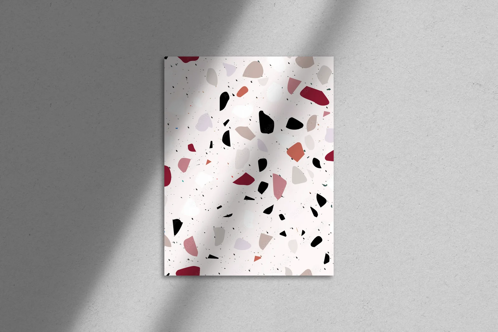 Elegancki terrazzo w subtelnych odcieniach