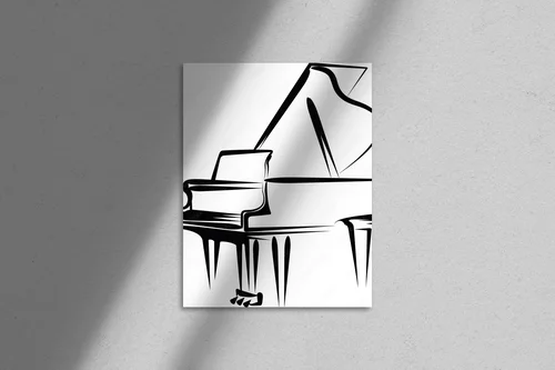 Elegancka harmonia bieli i czerni