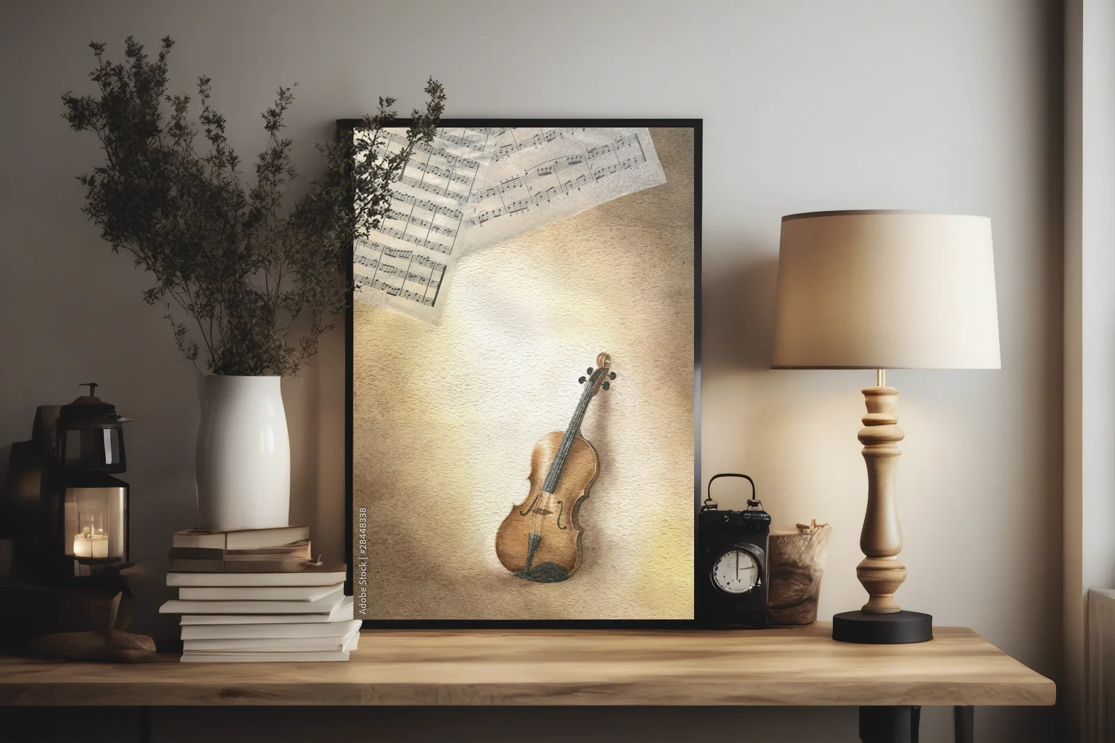 Melodyjna harmonia w stonowanych odcieniach