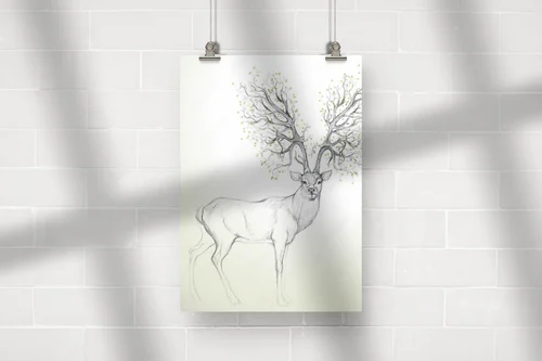 Elegancka gra natury w odcieniach bieli