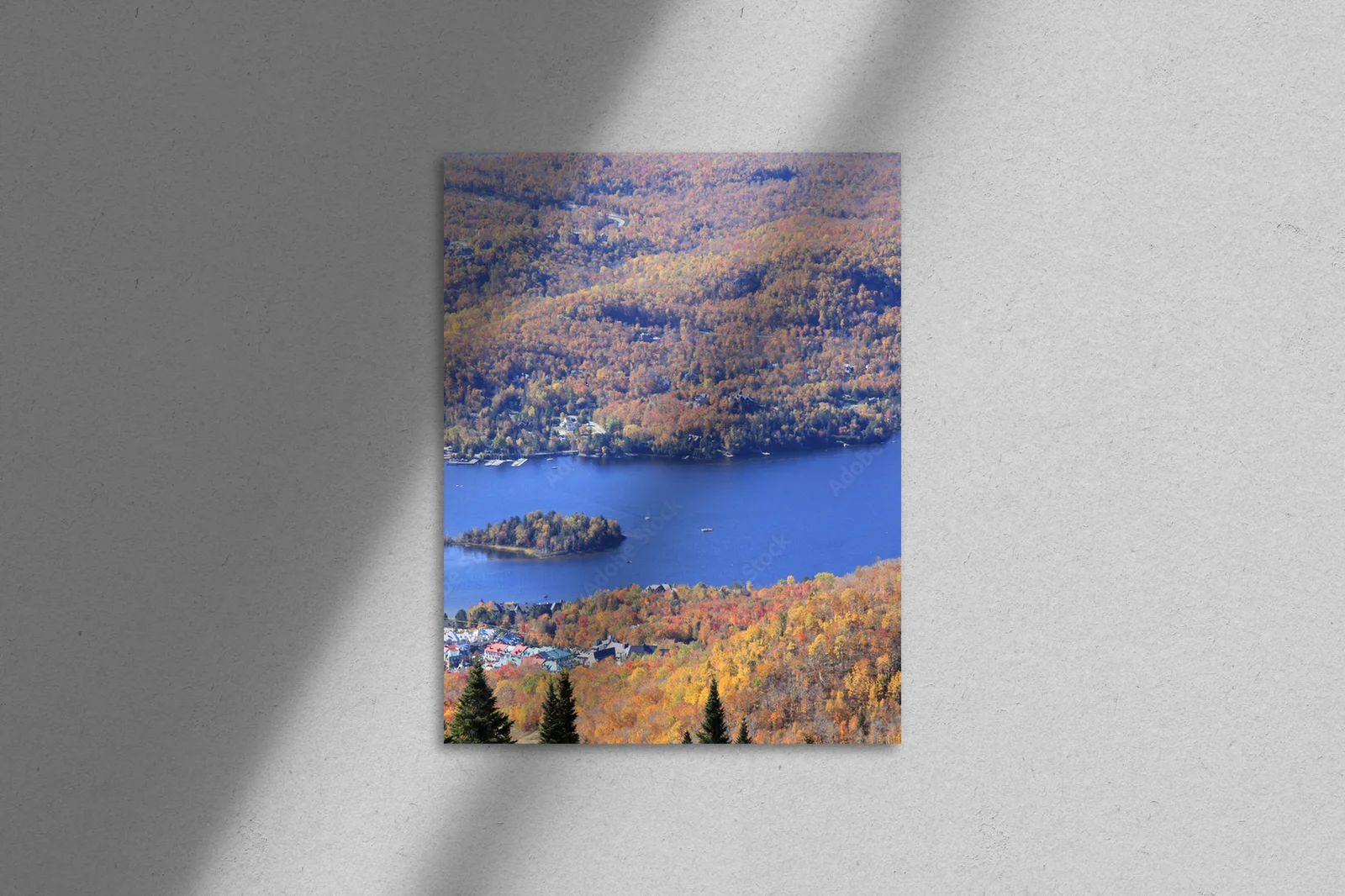Malownicze widoki jesiennego Mont Tremblant