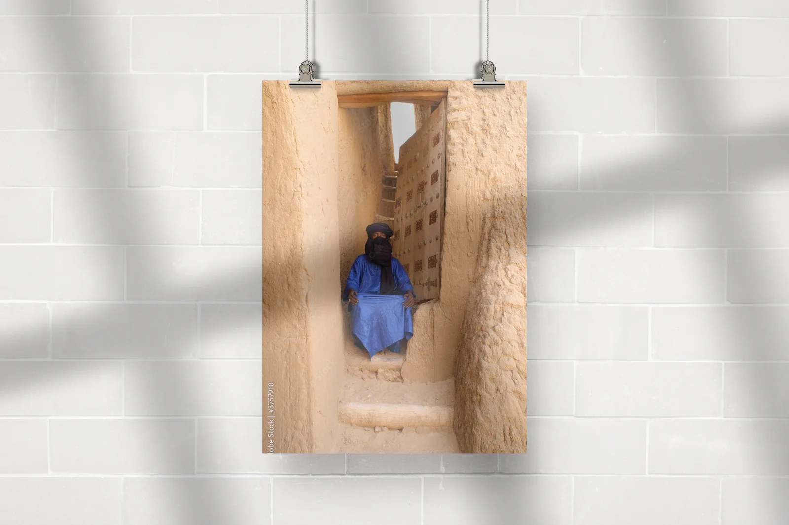 Elegancja błękitu w stylu Tuareg