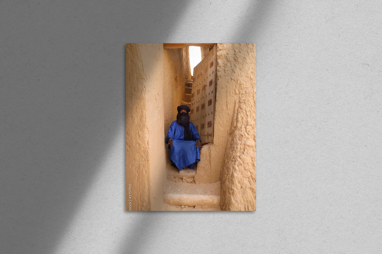 Elegancja błękitu w stylu Tuareg