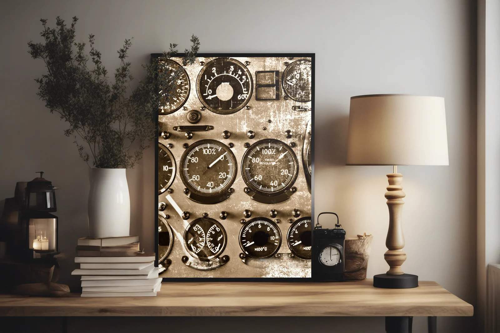 Retro awiacyjny klimat w eleganckiej palecie
