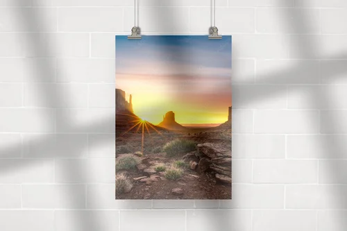Ożywiające odcienie Monument Valley