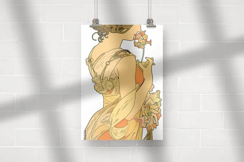 Elegancka mucha w subtelnych odcieniach bieli